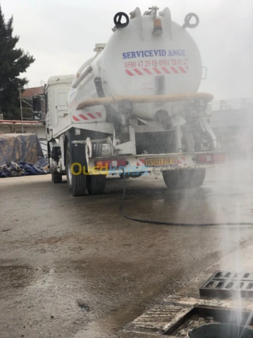 Camion vidange débouchage 0551790117