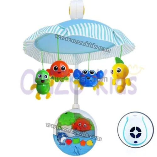 Mobile musical océan avec projection + Télécommande