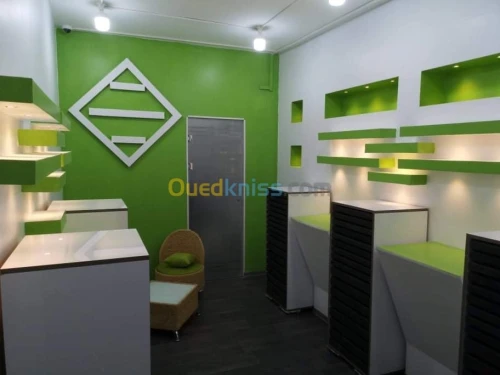 Placoplâtre PVC faux plafond. BA13 pla