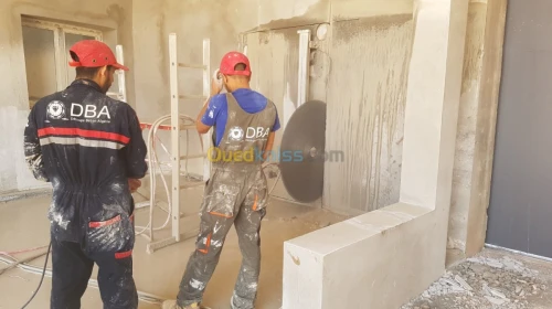 sciage disque et cable diamant