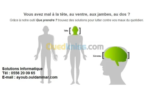 Création des sites / applications Web.