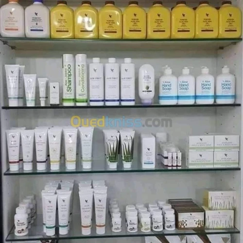 Produits naturels base d'aleo vera