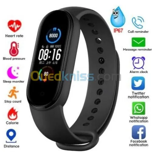 Montre de sport connecté-m5