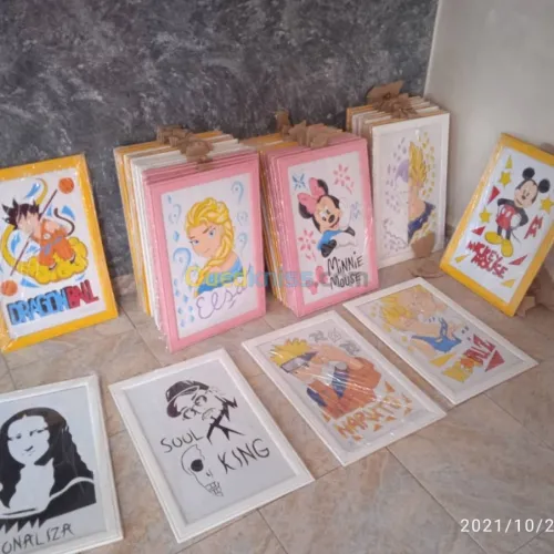 Cadre de décoration dessin