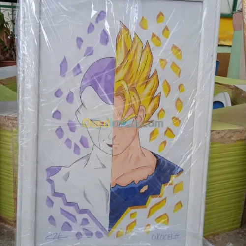 Cadre de décoration dessin