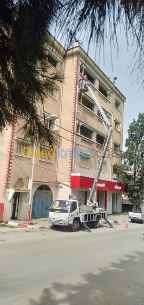 Location camion  Nacelle 