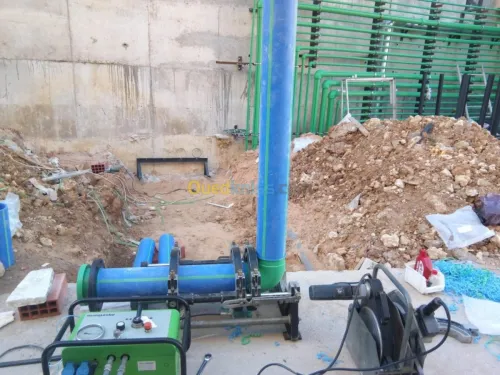 Plombier et installation de système de