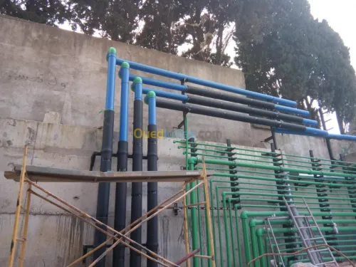 Plombier et installation de système de