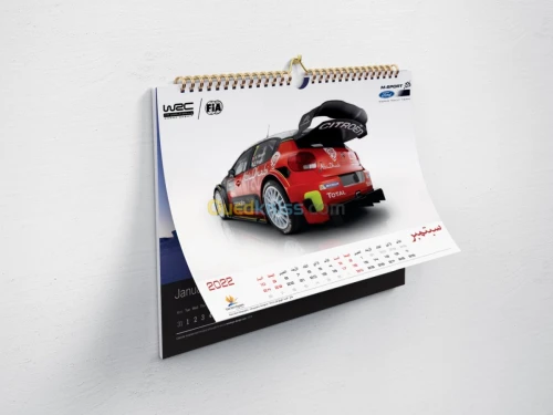 Création de Calendrier 2022