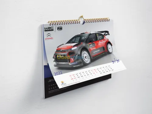 Création de Calendrier 2022