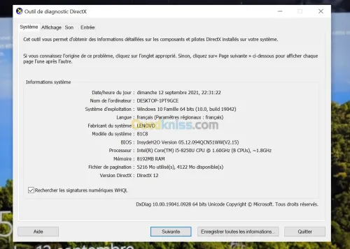 lenovo yoga 520 venu caba d'eu i5 8eme