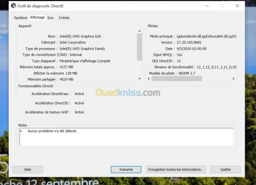 lenovo yoga 520 venu caba d'eu i5 8eme