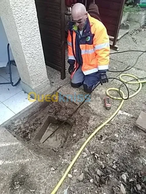 Débouchage canalisation WC Alger