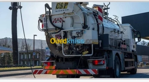     Camion Débouchage curage vidange débouchage
