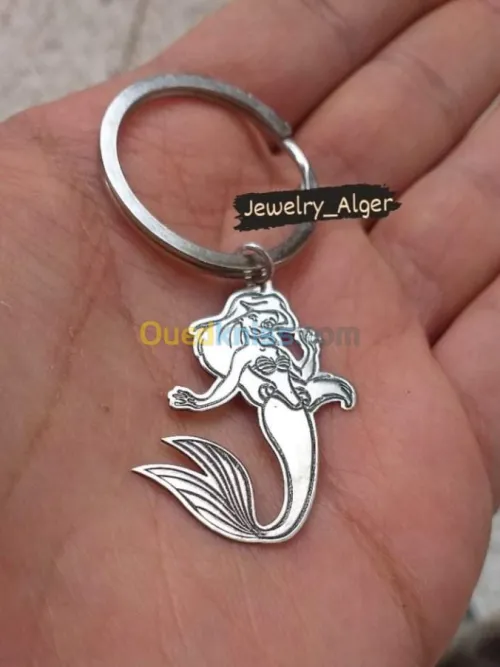 Porte clé et motif en argent فضة 
