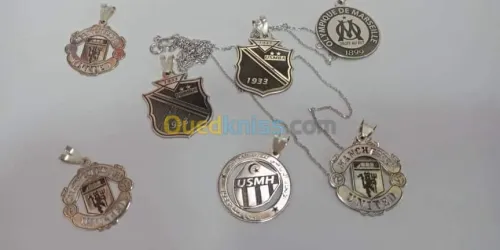 Porte clé et motif en argent فضة 