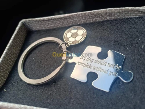 Porte clé et motif en argent فضة 