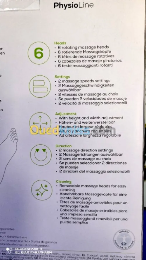 Appareil massage du tendon d’Achille