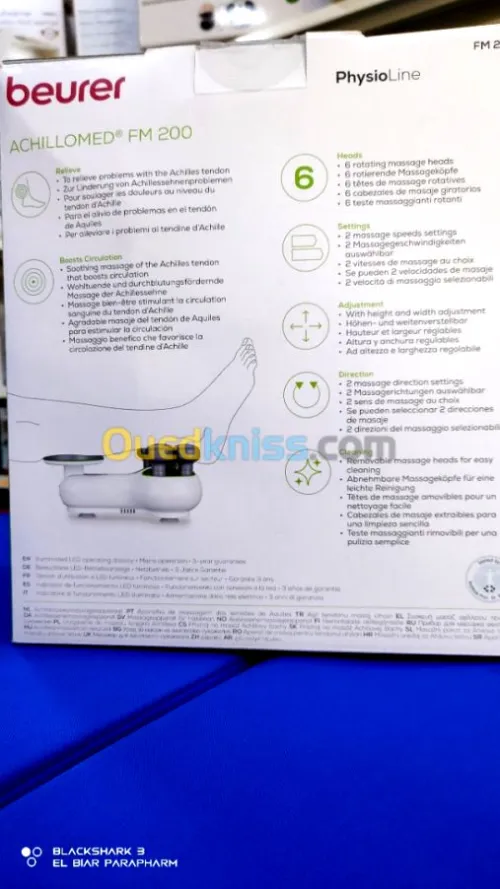 Appareil massage du tendon d’Achille
