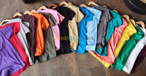 T-shirt et polo vierge et personnalisé