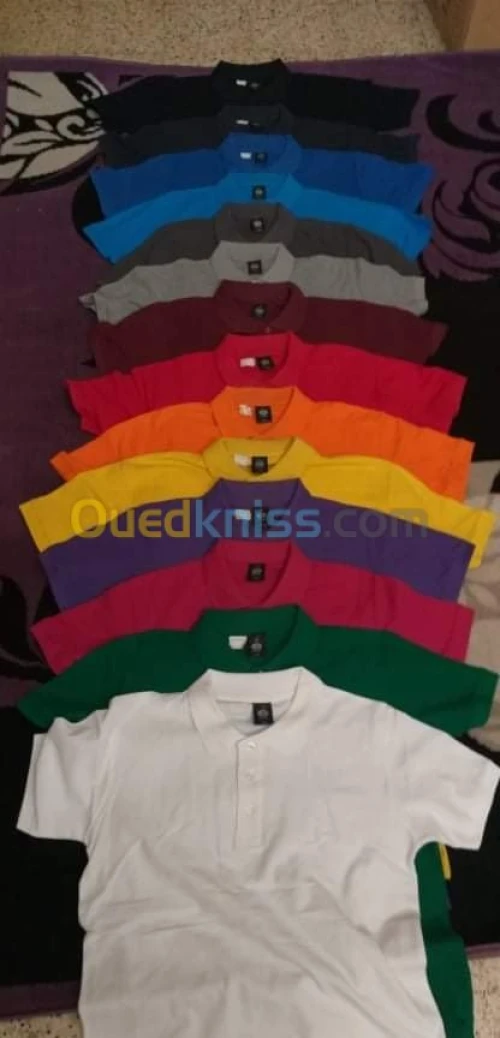 T-shirt et polo vierge et personnalisé