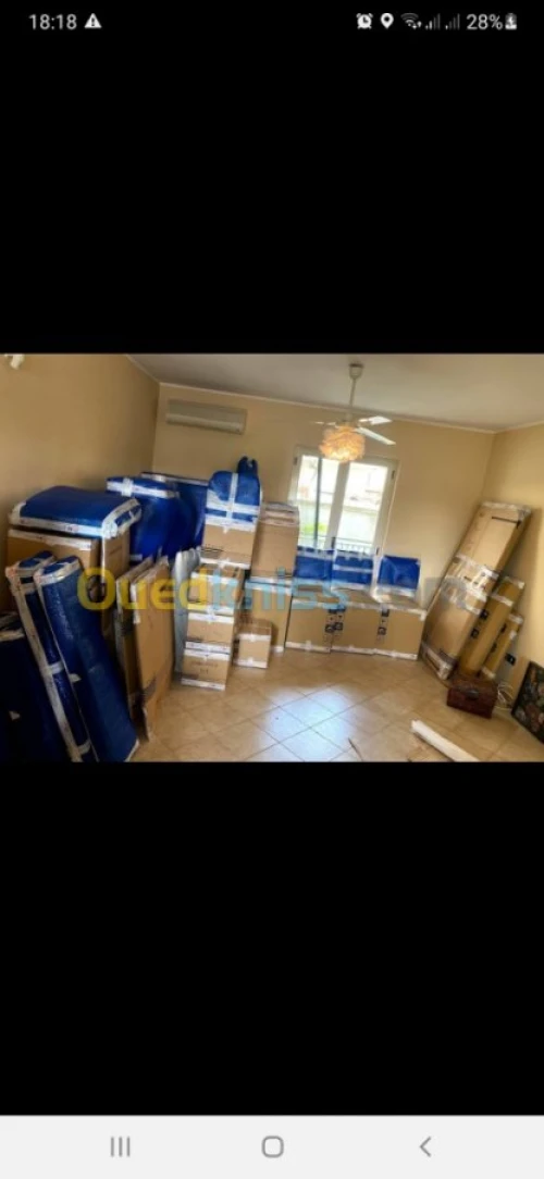 Demenagement et transport des biens ea