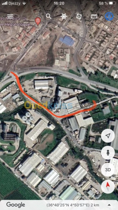 Location Terrain Bejaia El kseur