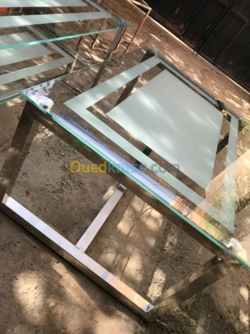 Table inox luxe