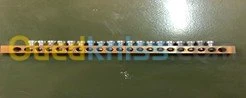 BARRETTE DE TERRE EN LAITON 150X9X6,5m