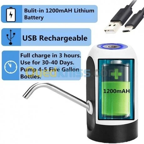 distributeur d'eau automatique