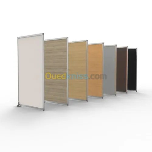Fabrication des séparations de bureau 