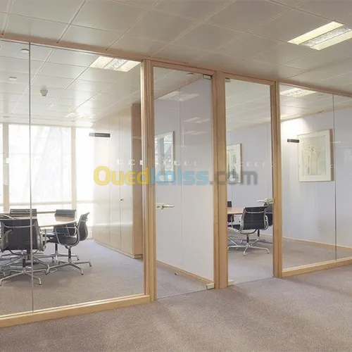 Fabrication des séparations de bureau 
