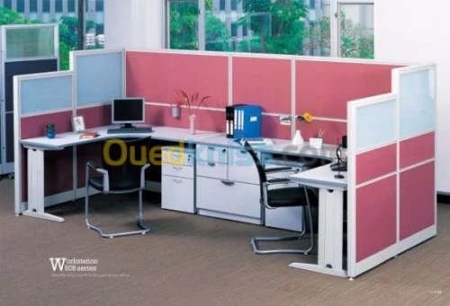 Fabrication des séparations de bureau 