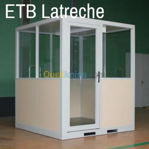 Fabrication des séparations de bureau 