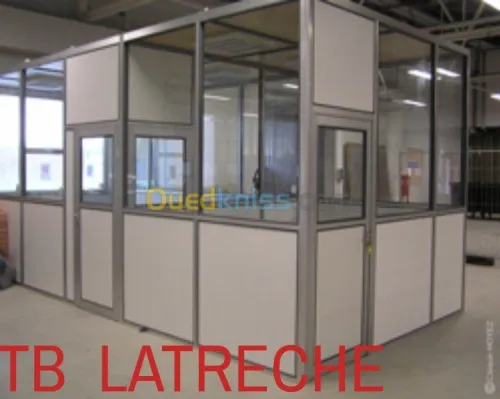 Fabrication des séparations de bureau 