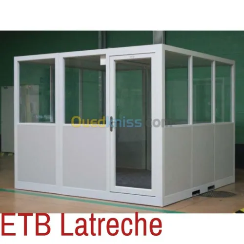 Fabrication des séparations de bureau 