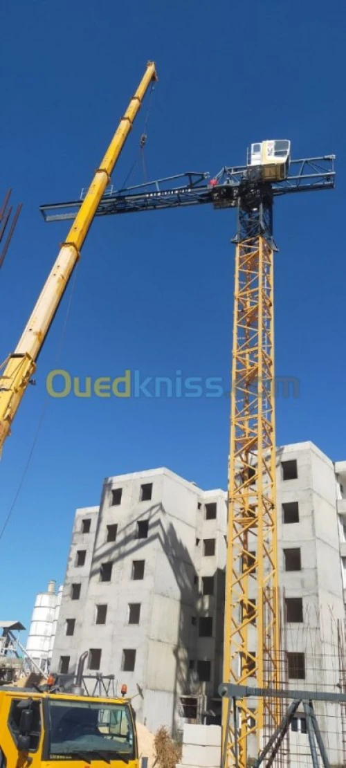 Montage démontage Grue de chantier