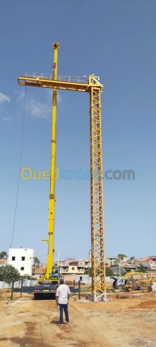 Montage démontage Grue de chantier