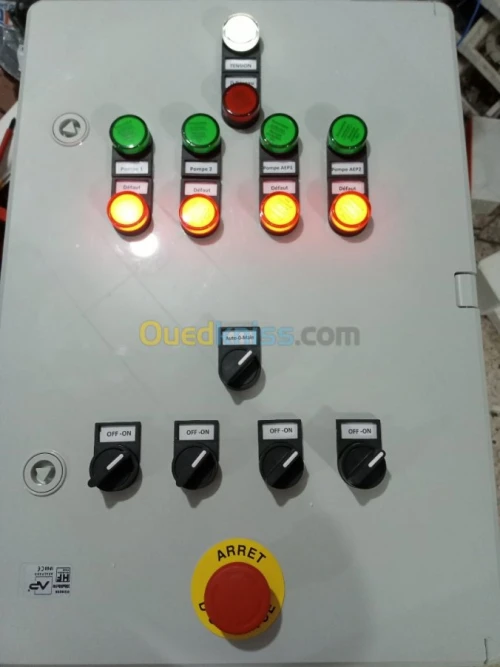 Câblage electrique d armoir industri