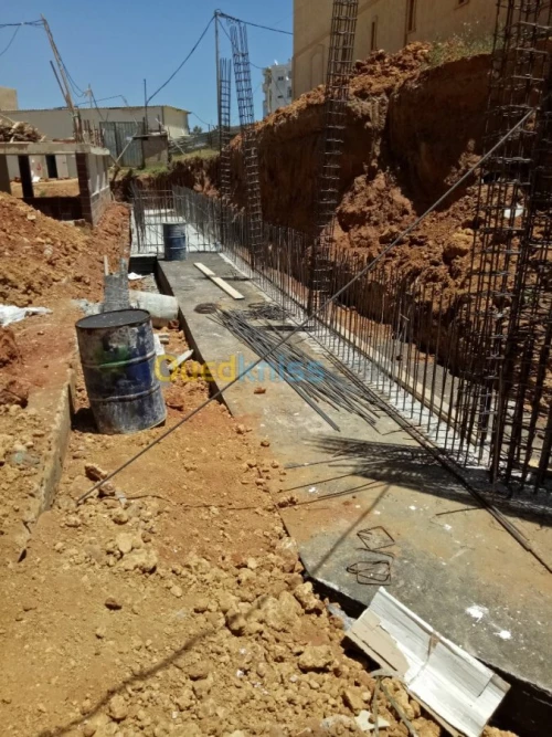 Travaux de béton ,travaux CES TCE