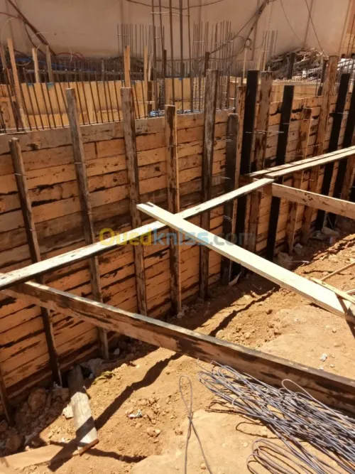 Travaux de béton ,travaux CES TCE