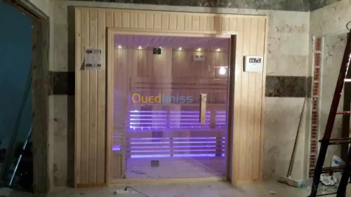 Fabrication sauna sur mesure 