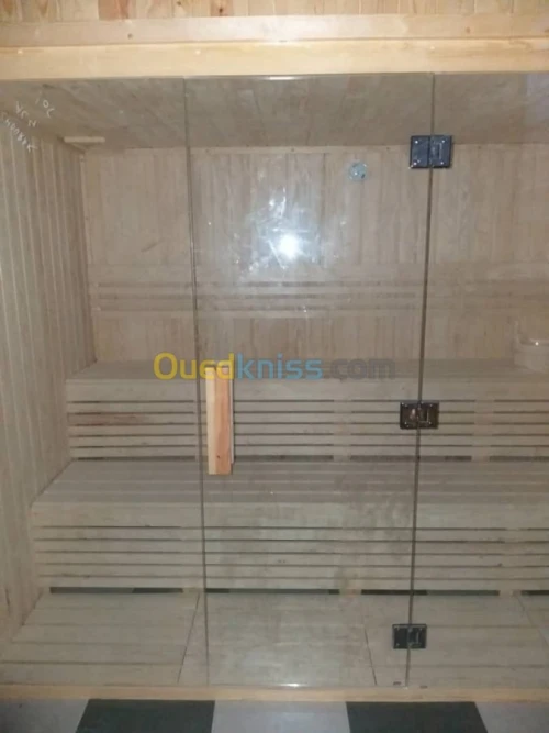 Fabrication sauna sur mesure 