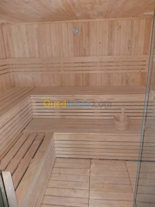 Fabrication sauna sur mesure 