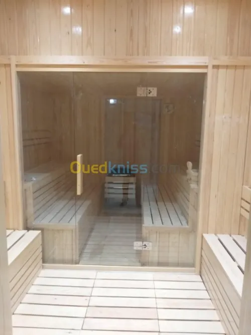 Fabrication sauna sur mesure 