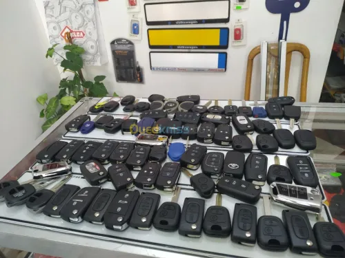 Clé minute plaque automobile serrure