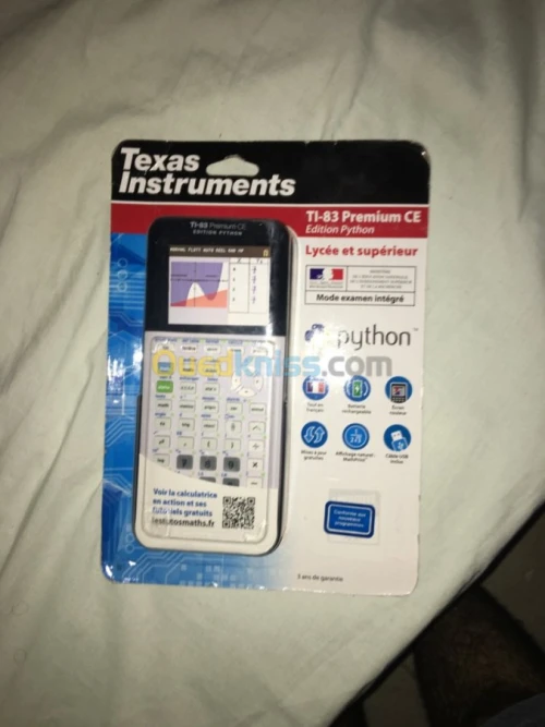 Ti 83 premium ce python édition 