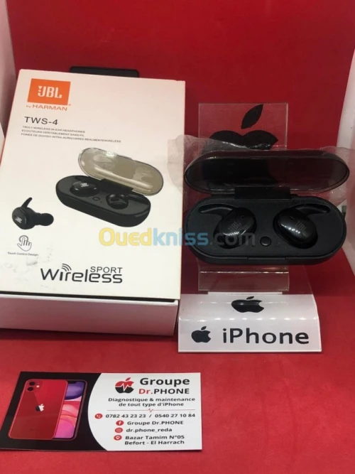 Écouteur Bluetooth JBL  TWS 4 BT V5.0