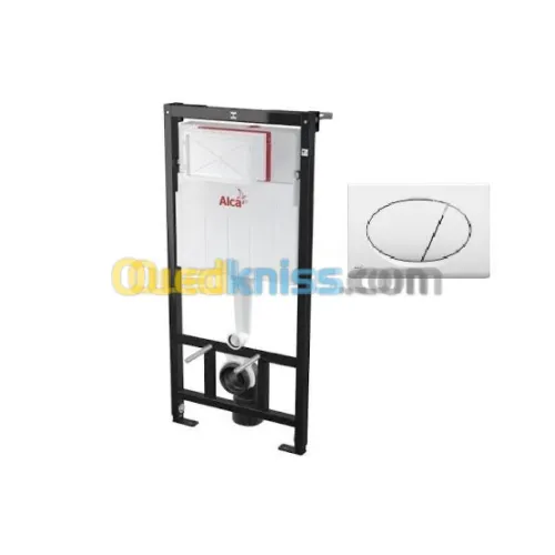 Chasse Encastré Wc Alca +plaque chrome