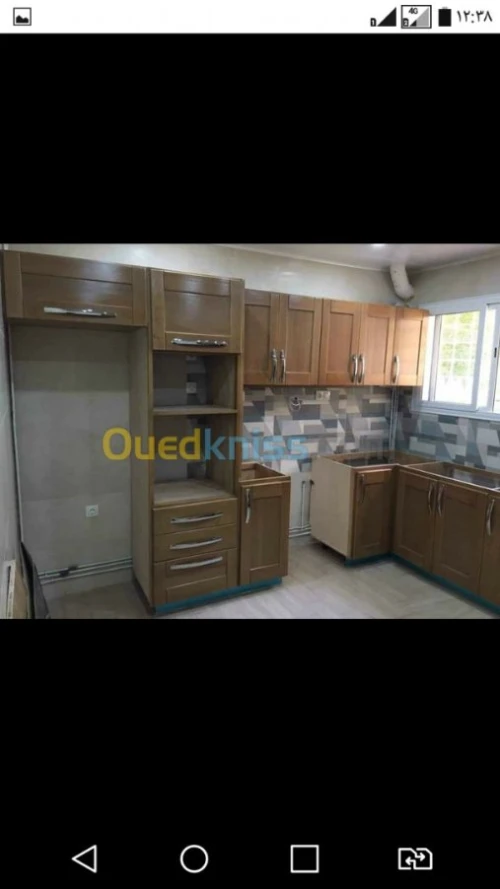 Fabrication meuble de cuisine sur comm